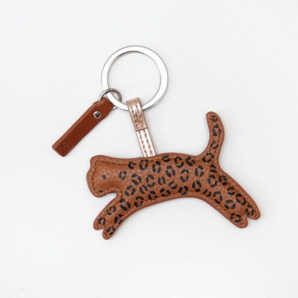 Key Ring | Leaping Leopard
