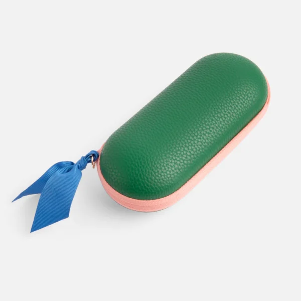 Zip Around Glasses Case | Green
