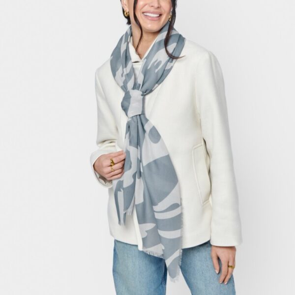 Scarf | Abstract Zebra