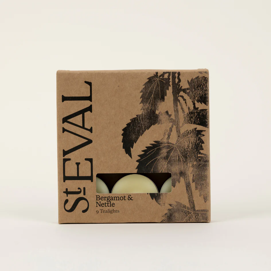 Bergamot & Nettle Scented Tealights - Image 2