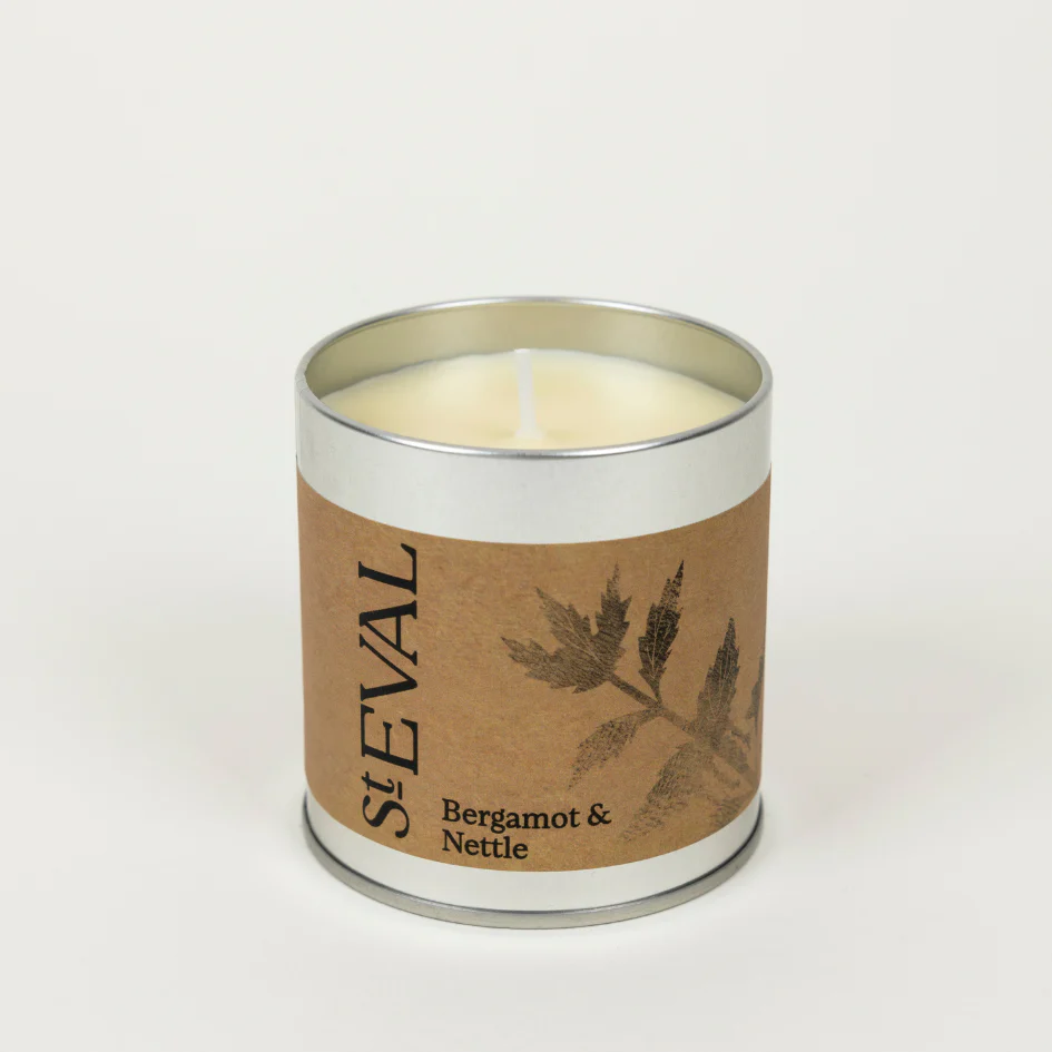 Bergamot & Nettle Scented Candle Tin - Image 2