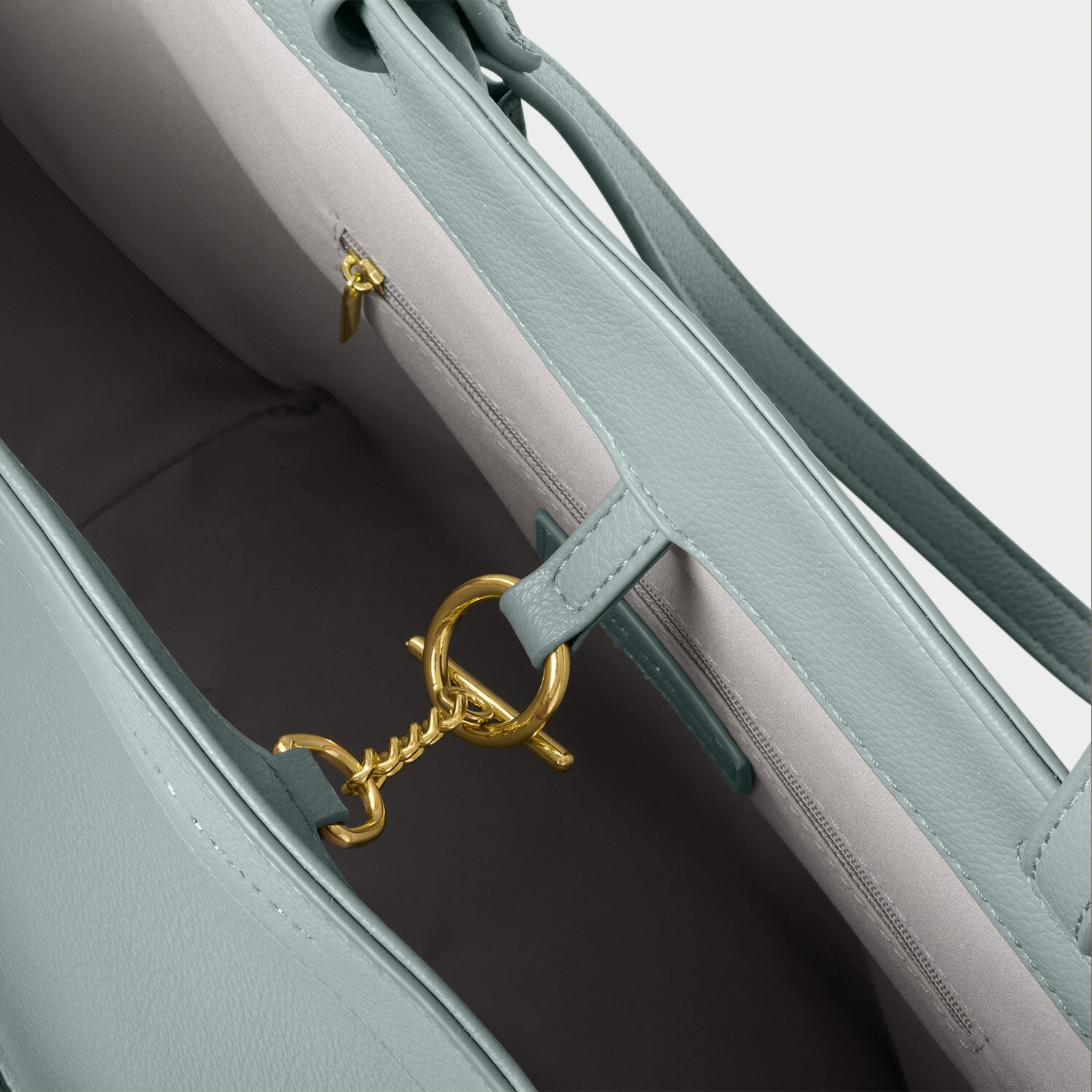 Asha Tote Bag | Duck Egg Blue - Image 4