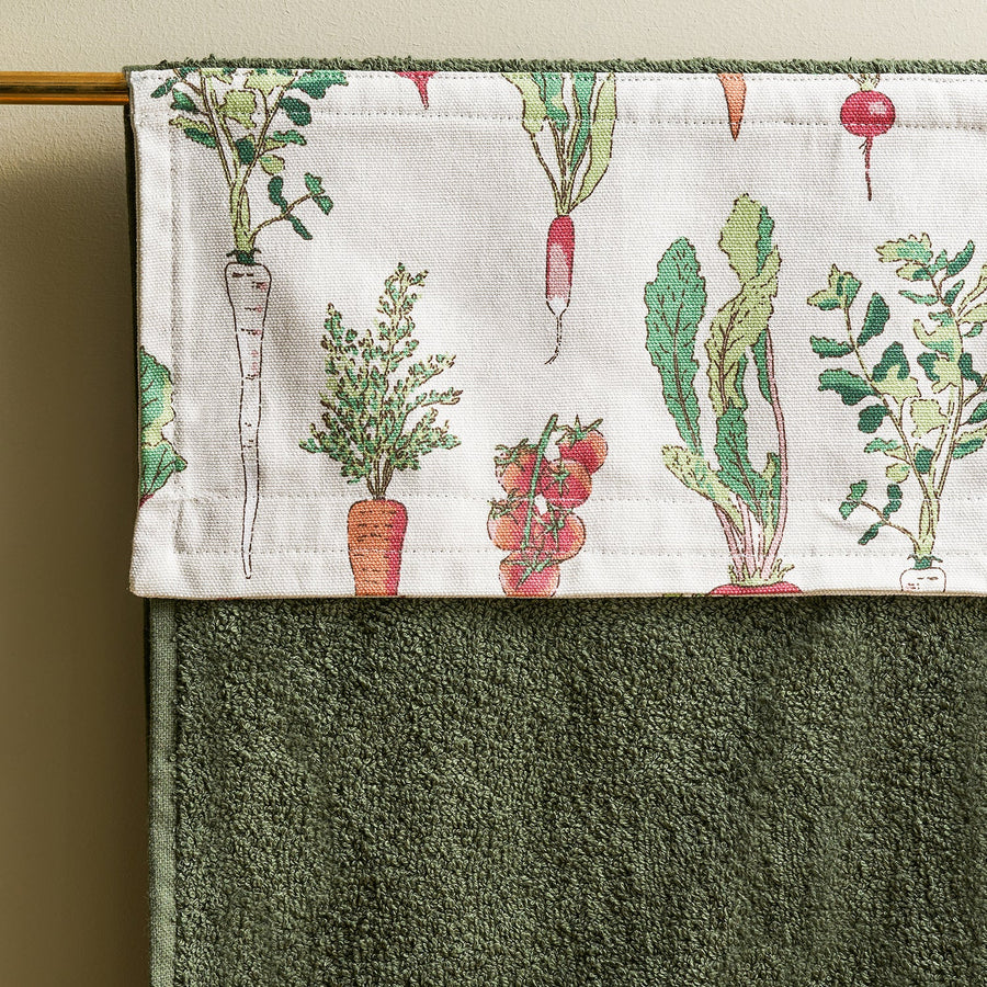 Garden Vegetables Roller Hand Towel - Image 2