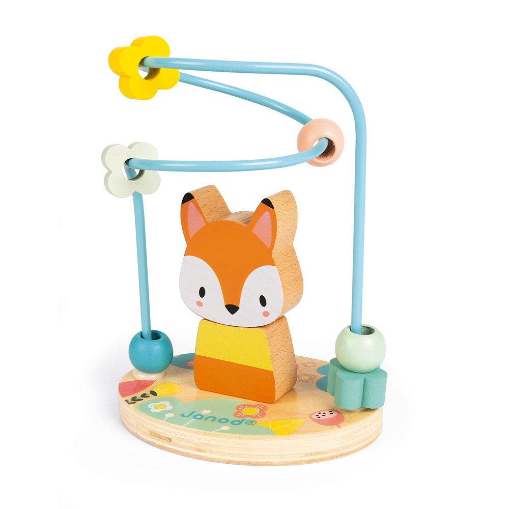 Wooden Fox Bead Maze - Image 2