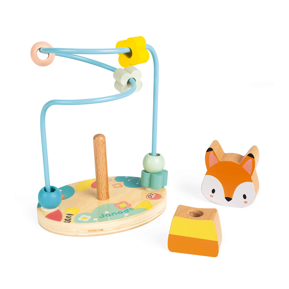 Wooden Fox Bead Maze - Image 3