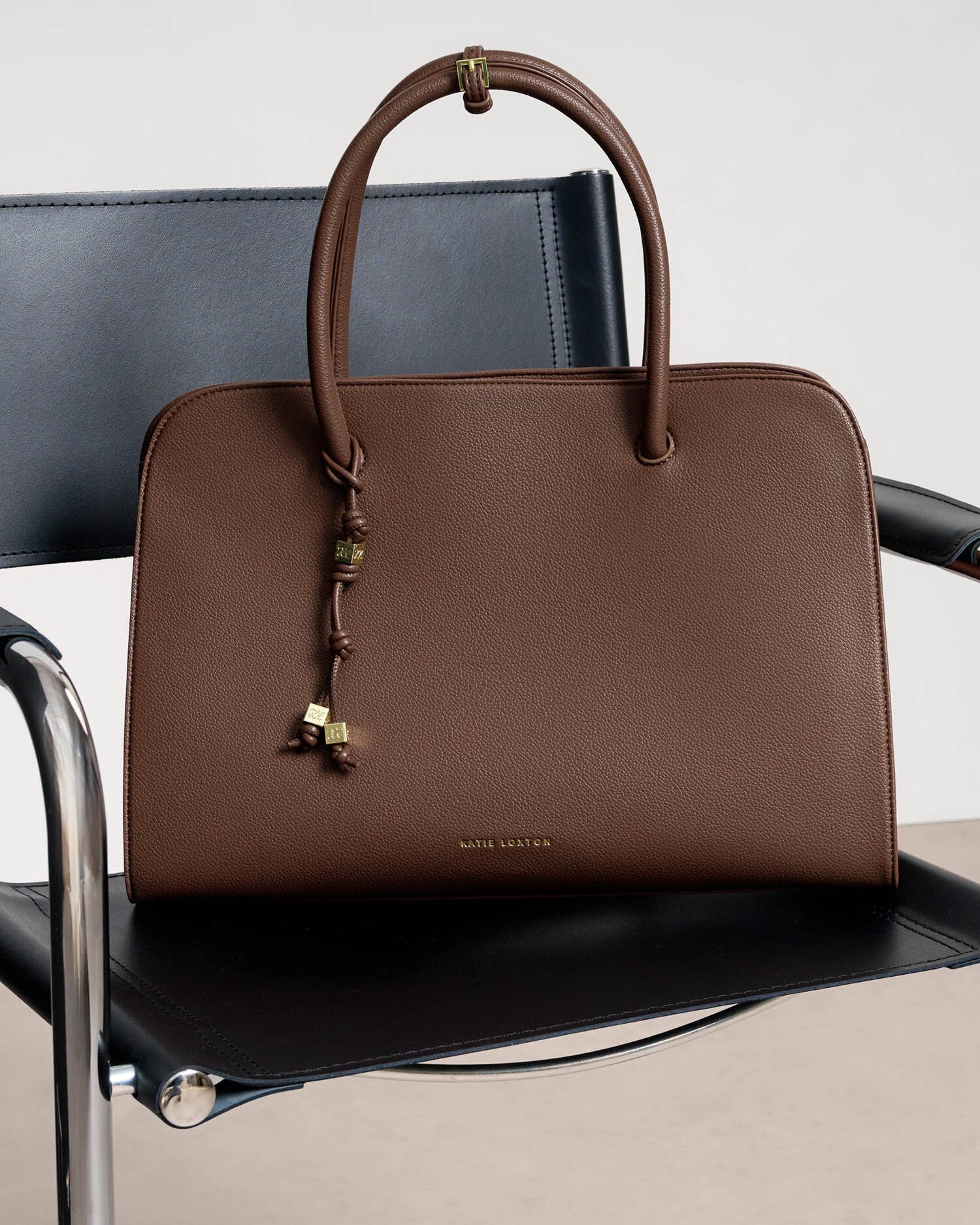Hadley Shoulder Tote | Dark Chocolate - Image 5