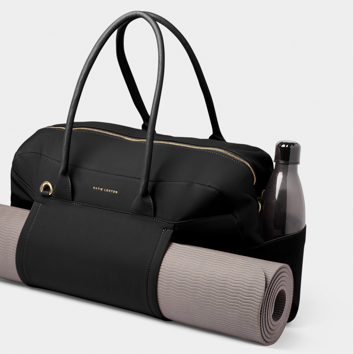 Nylon Luxe Everyday Holdall | Black - Image 3