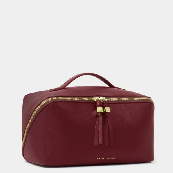 Soho Large Make up & Wash bag | Cherry