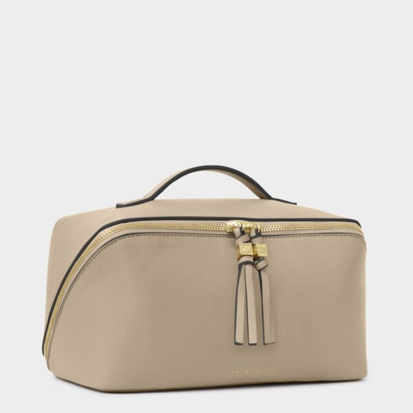 Soho Large Make up & Wash bag | Light Taupe