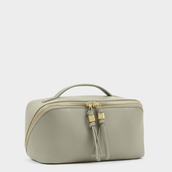 Soho Medium Make up & Wash Bag | Green Mist
