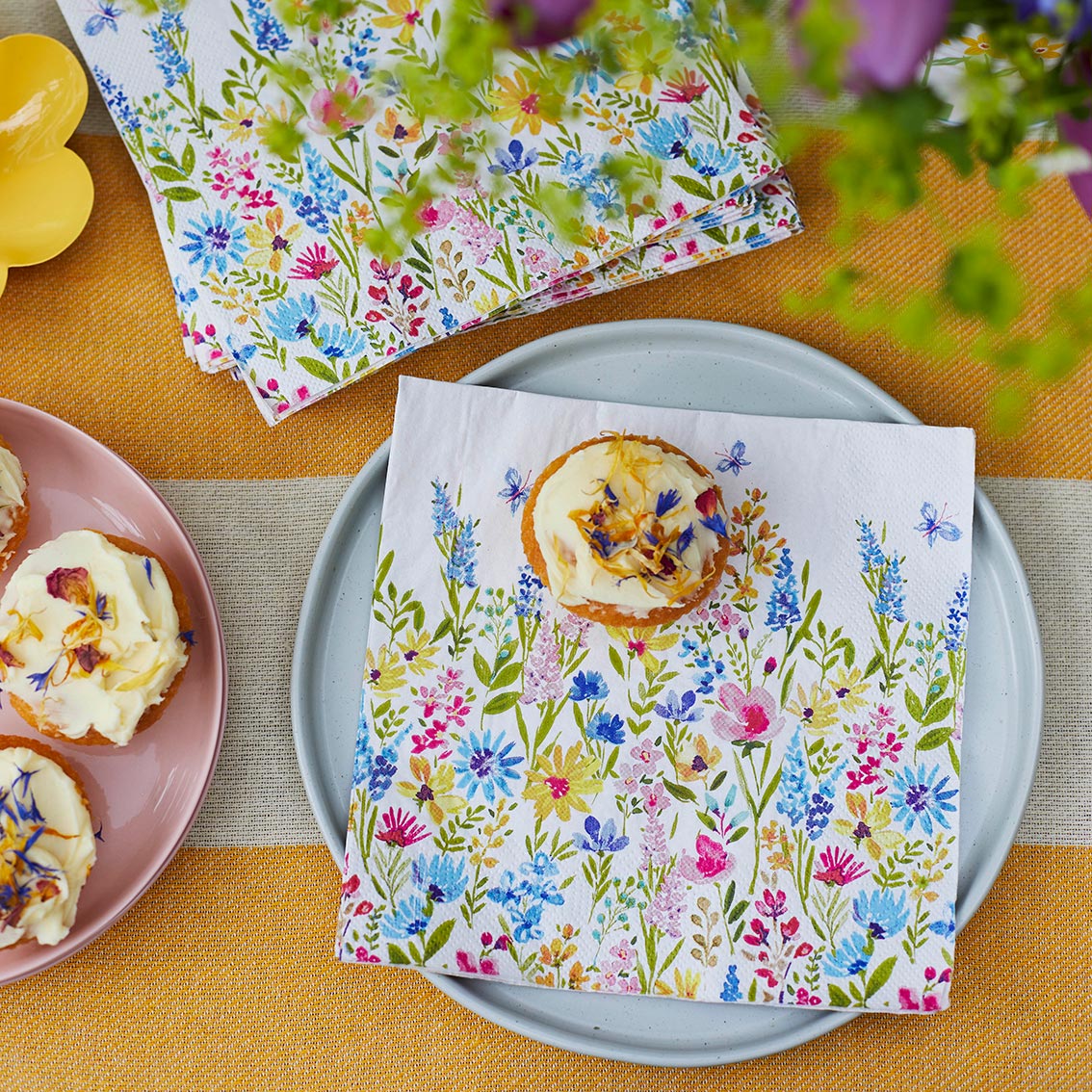 Spring Meadow Paper Napkins | 20 Pack - Image 2