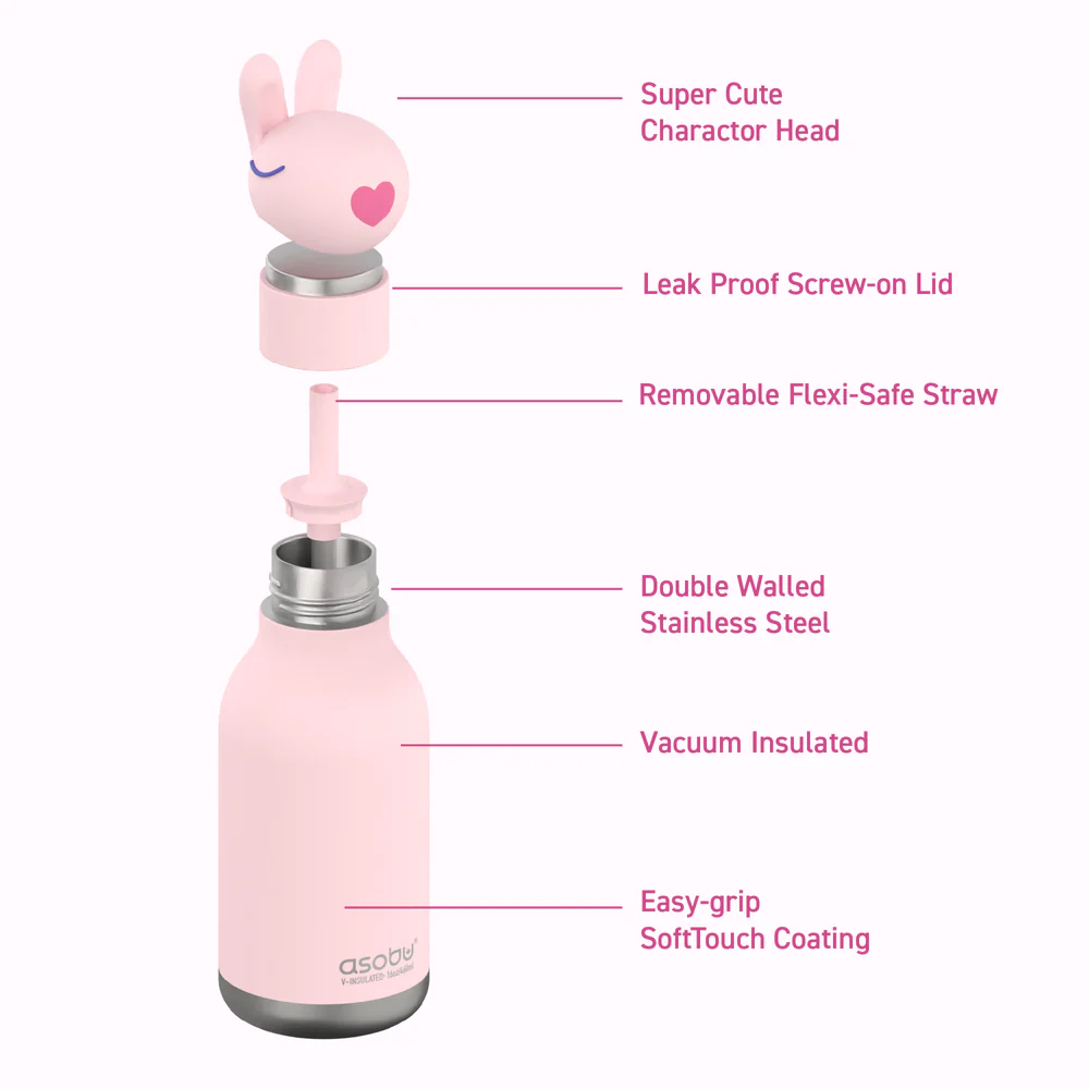 Bubble Bunny 'Bestie' Water Bottle - Image 4