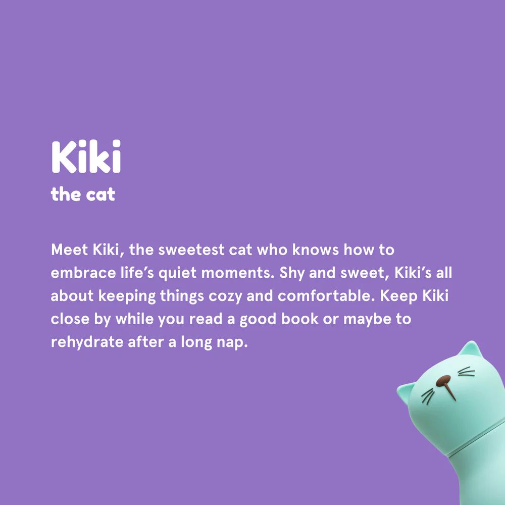 Kiki Cat 'Bestie' Water Bottle - Image 2