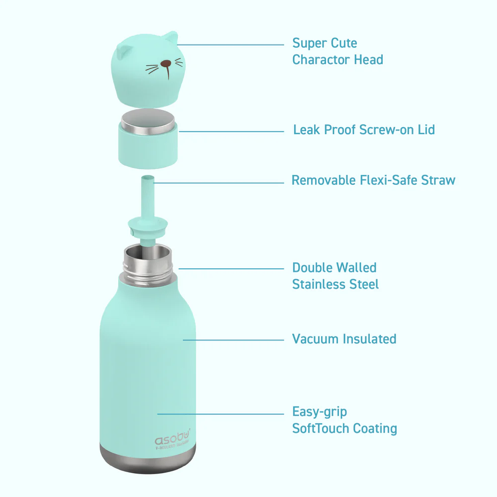 Kiki Cat 'Bestie' Water Bottle - Image 4