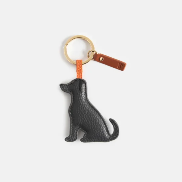 Key Ring | Charcoal Labrador