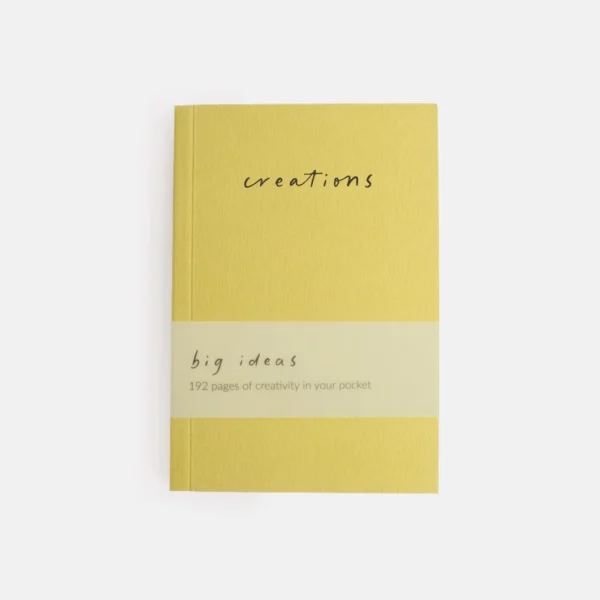 Softback Notebook | Green 'Creations'