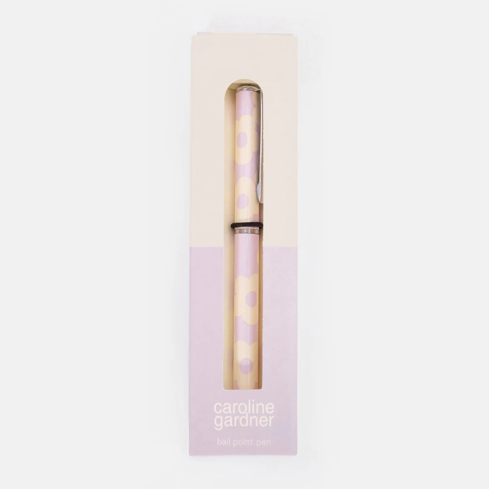 Boxed Pen | Lilac Flower - Image 2