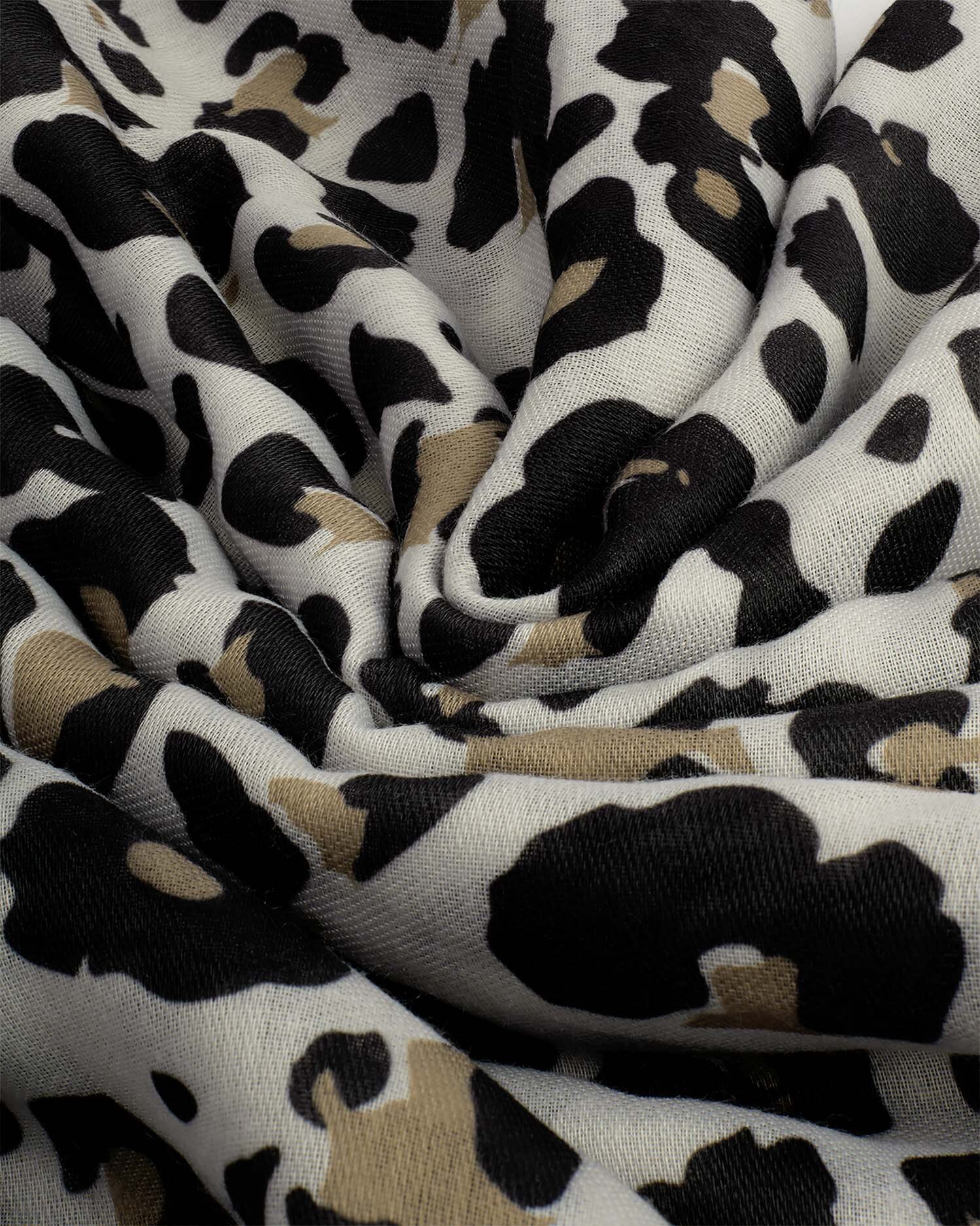 Printed Scarf | Leopard - Image 3