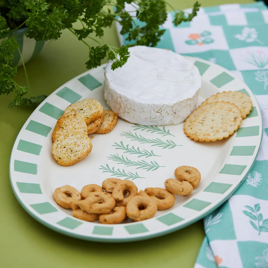 Rosemary Enamel Platter | 36cm - Image 2