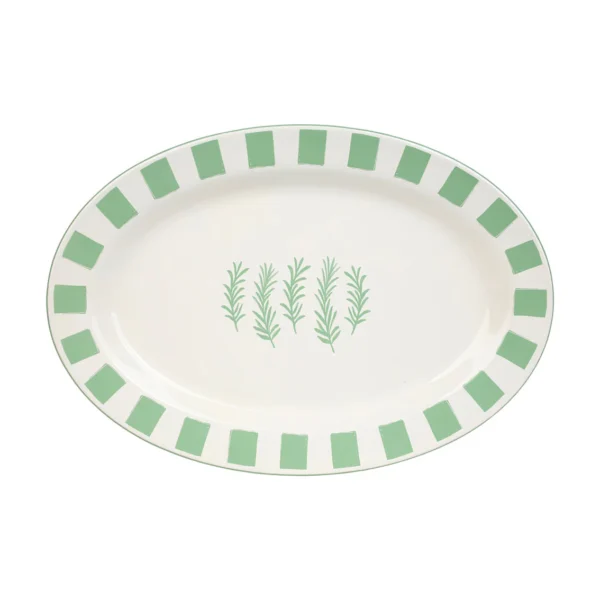 Rosemary Enamel Platter | 36cm