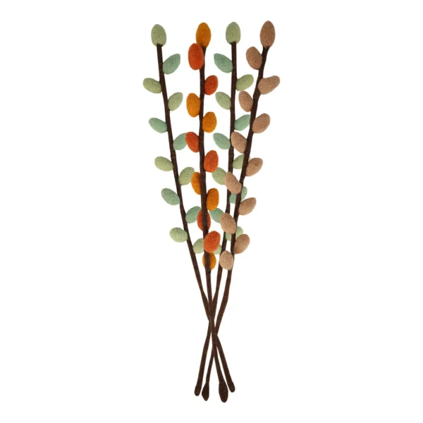 Autumn Felt Branches | 4 Stems