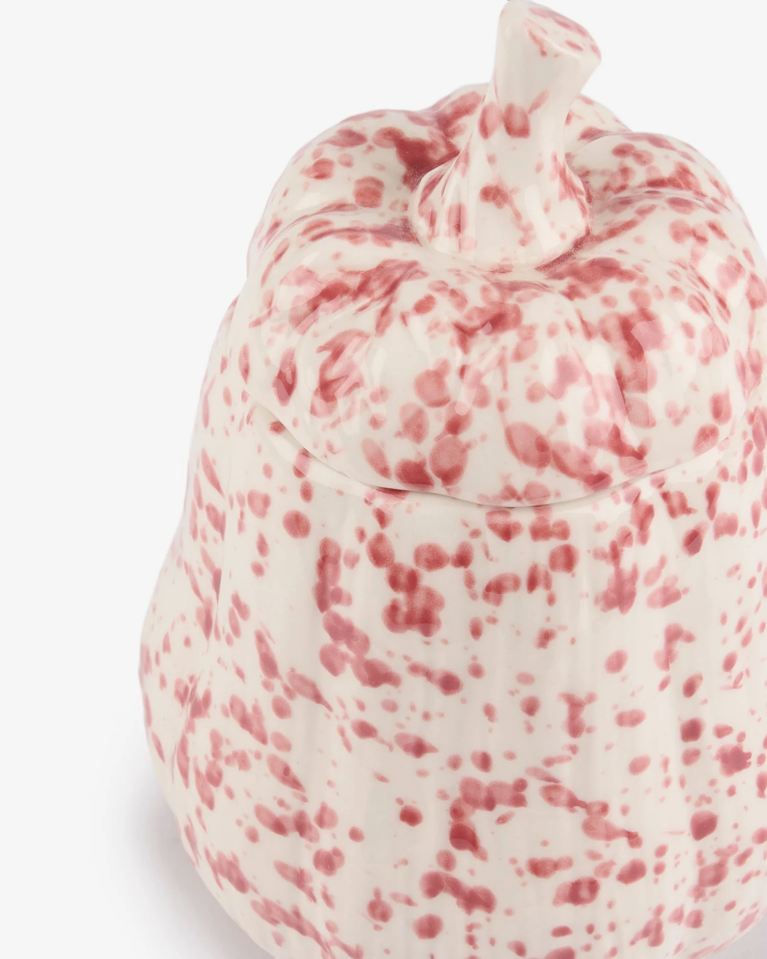 Stoneware Splatter Squash Jar - Image 2