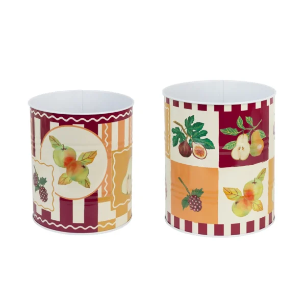 Autumn Storage Tins | Set fo 2